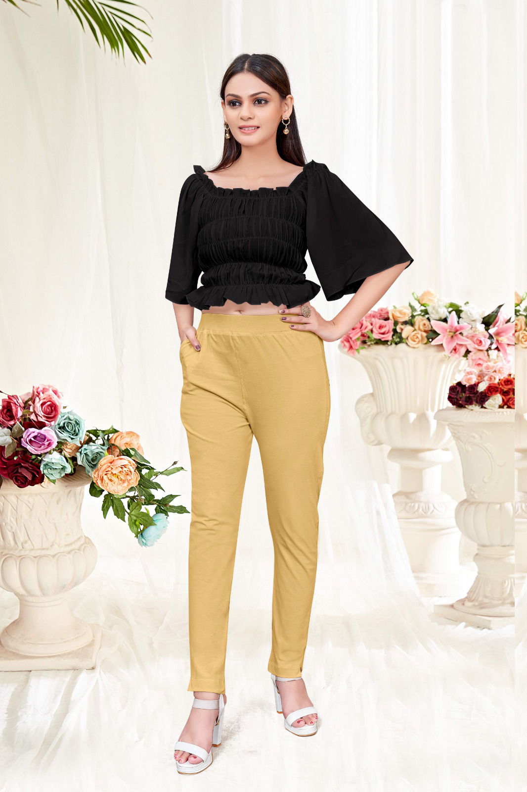 John Pant Vol 2 By FF Stretchable Ladies Pant Catalog